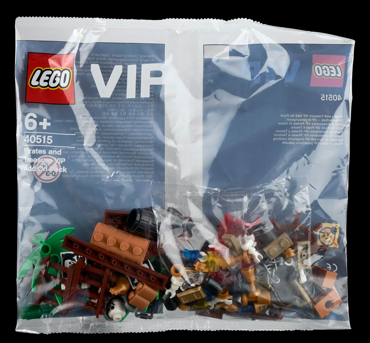 LEGO Gift With Purchase Pirates and Treasure VIP Add on Pack